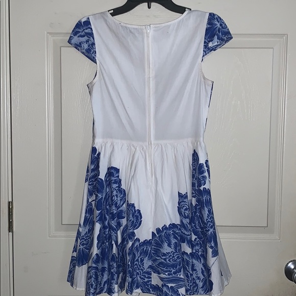 Fit and flair dress. - Picture 2 of 4